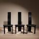 Four Sculptural ‚Iris‘ Chairs by Bob van den Berghe for Tranekaer