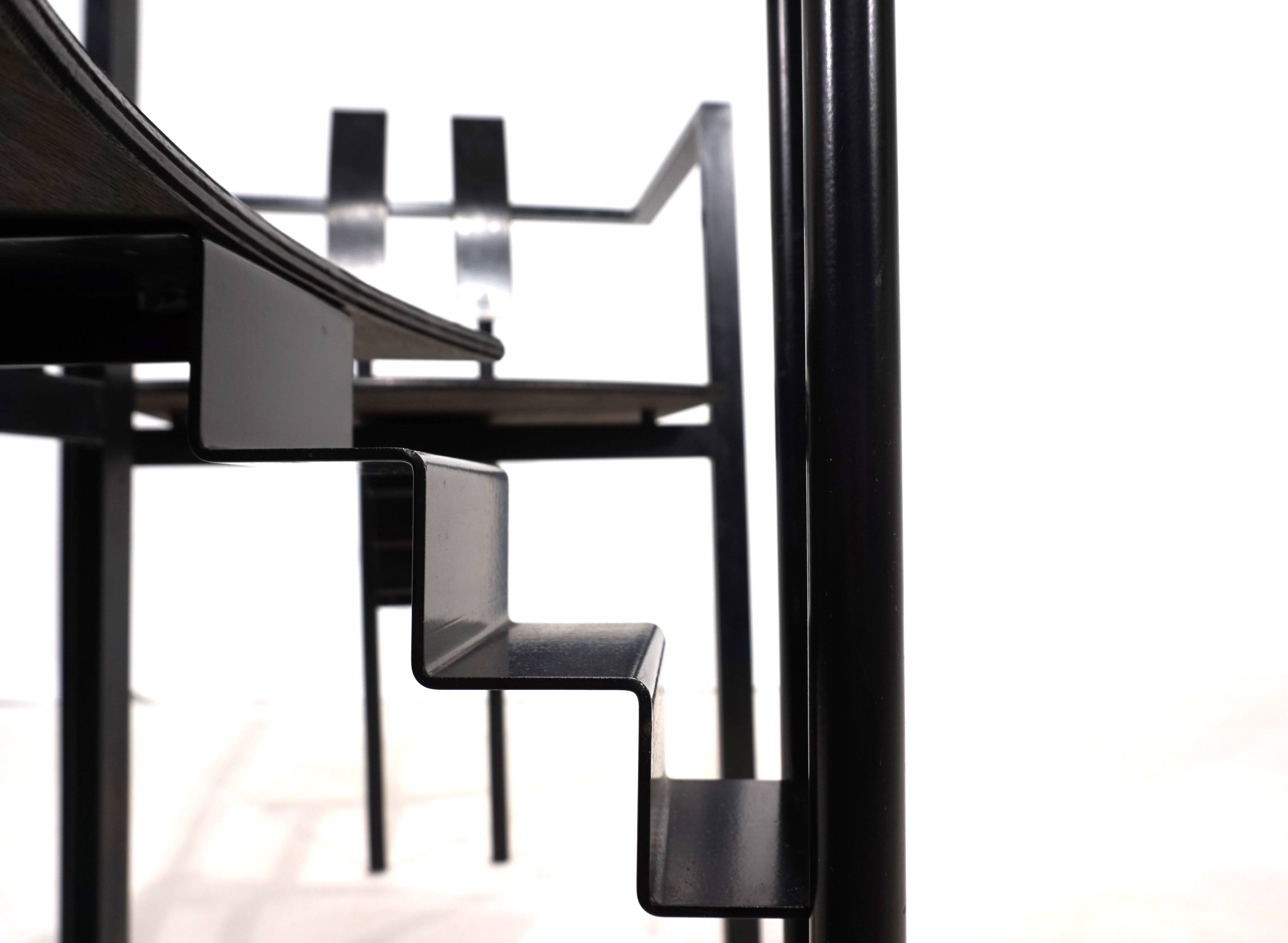 KFF Trix Memphis set of two dining chairs by Karl Friedrich Förster, 1988