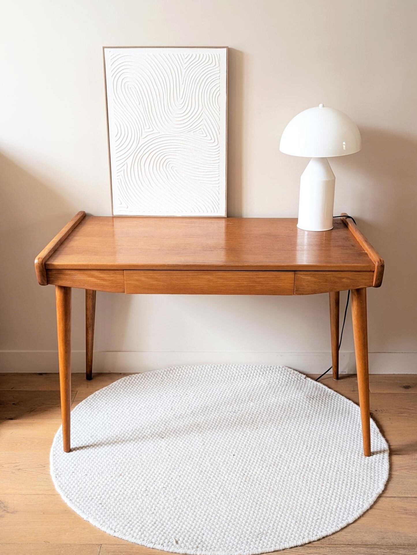 Vintage Scandinavian (Danish) desk, 1960s-70s.