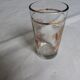 6 tea glasses golden décor camel palm