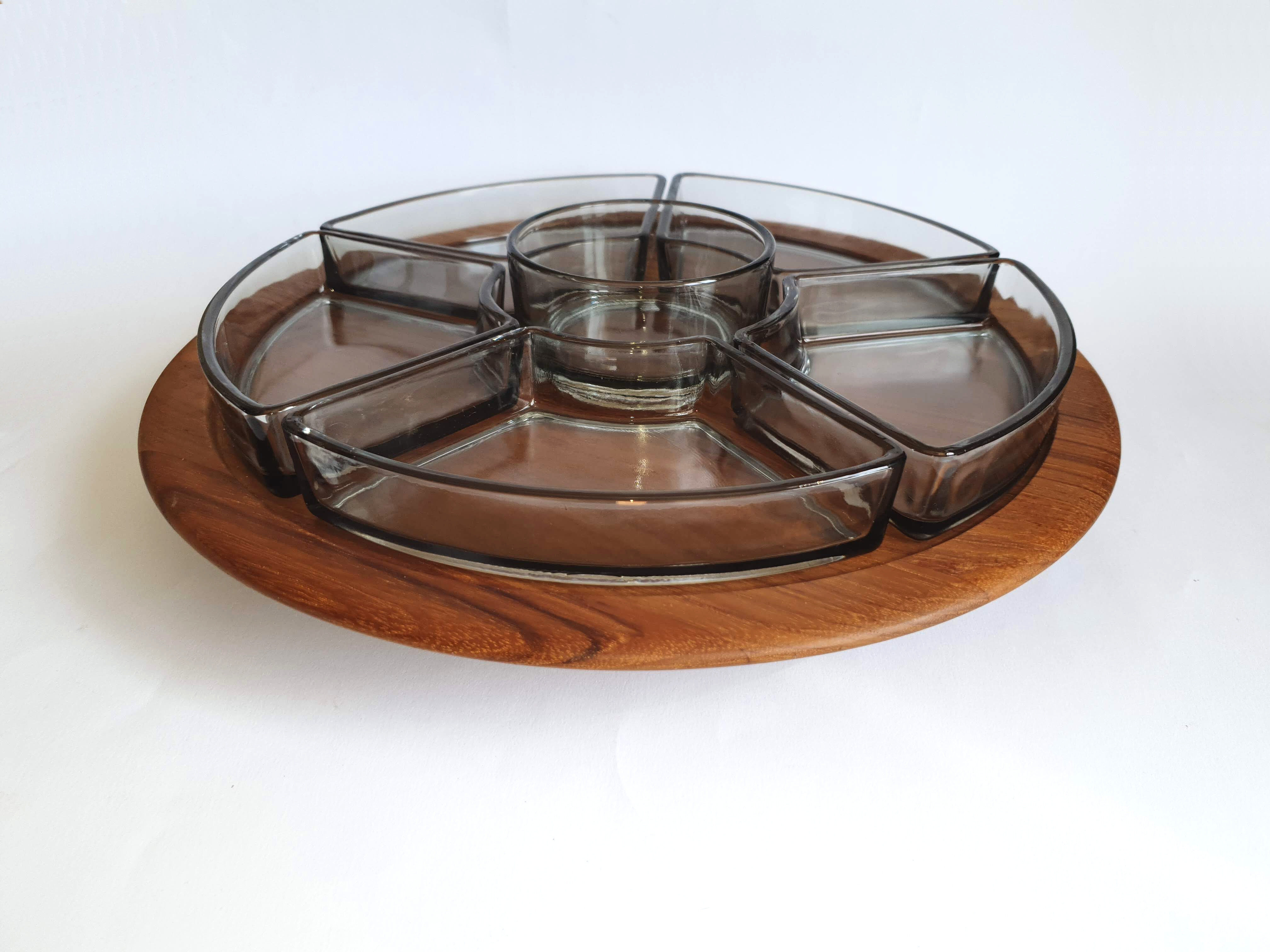 Service Tray Lazy Susan Digsmed Denmark 1960s