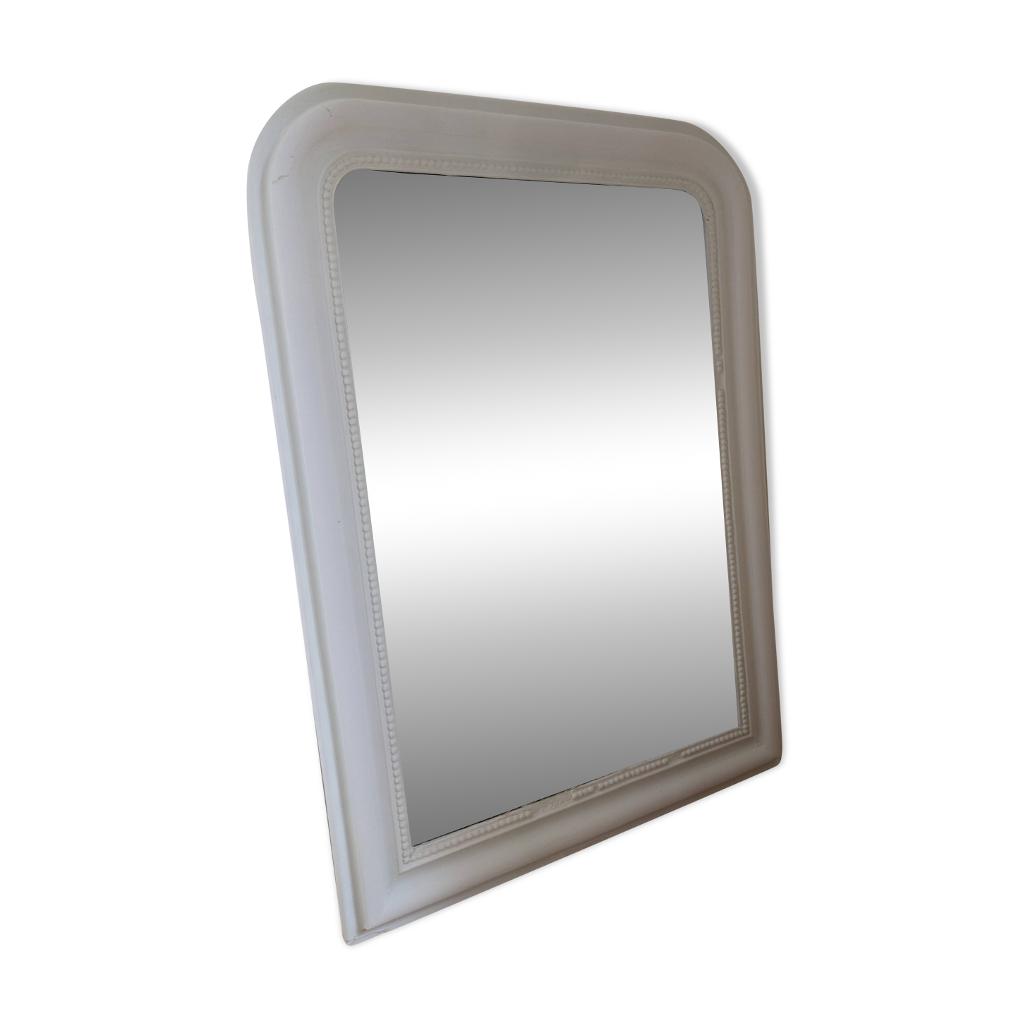 Classic white mirror