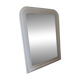 Miroir classique blanc