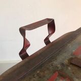 Metal firefighter's bin