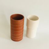 Vintage Dutch vase duo