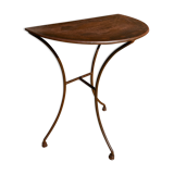 Console en fer forgé artisanal