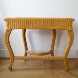 rattan console