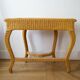 rattan console