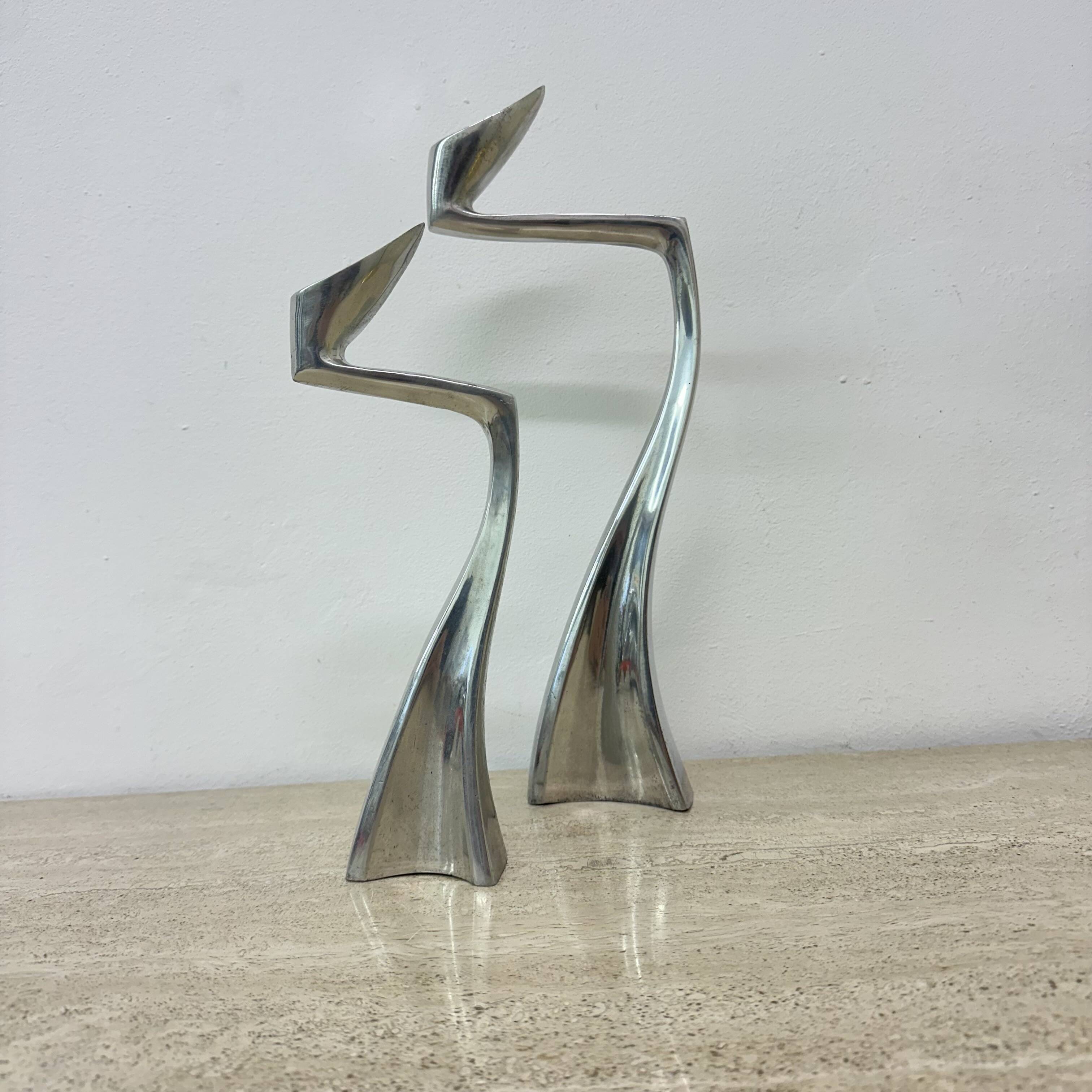 SCP ‘Swan’ / ‘Arclumis’ Candlesticks by Matthew Hilton, 1986