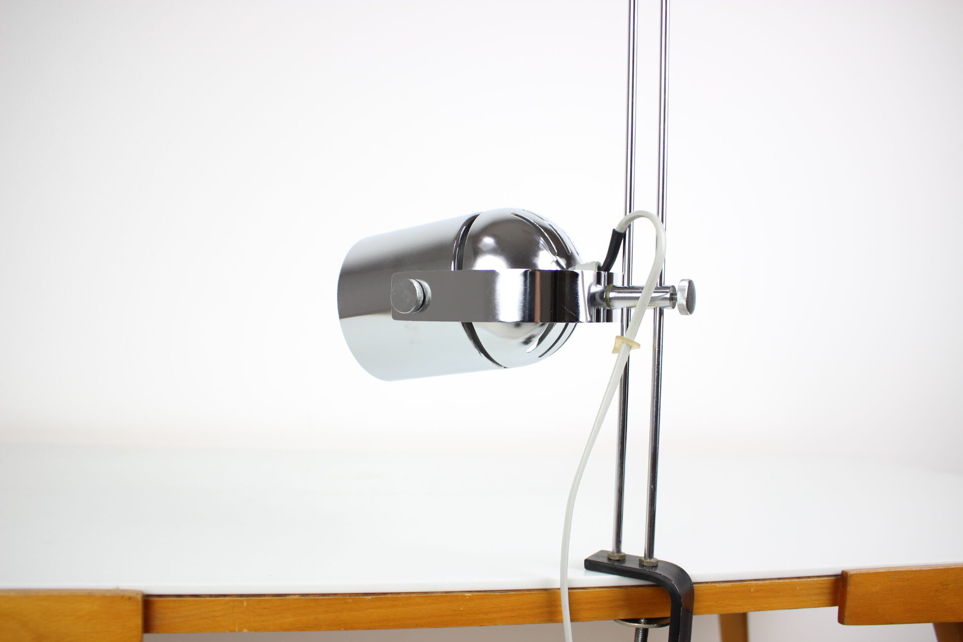 Mid-century adjustable table lamp designed by Stanislav Indra, 1970's.