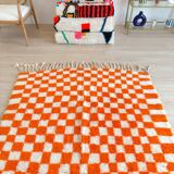 Tapis beni ouarin fait main traditionnelle taille 150 x 250 cm