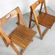 Chaises pliante vintage