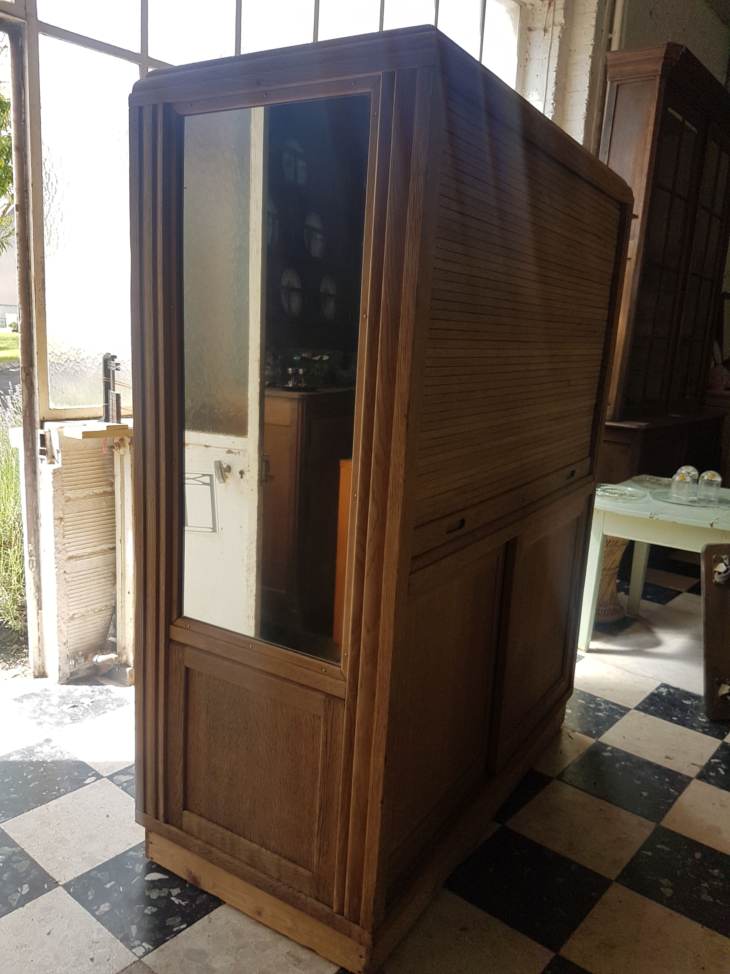 Furniture from trades buffet to curtain raw oak