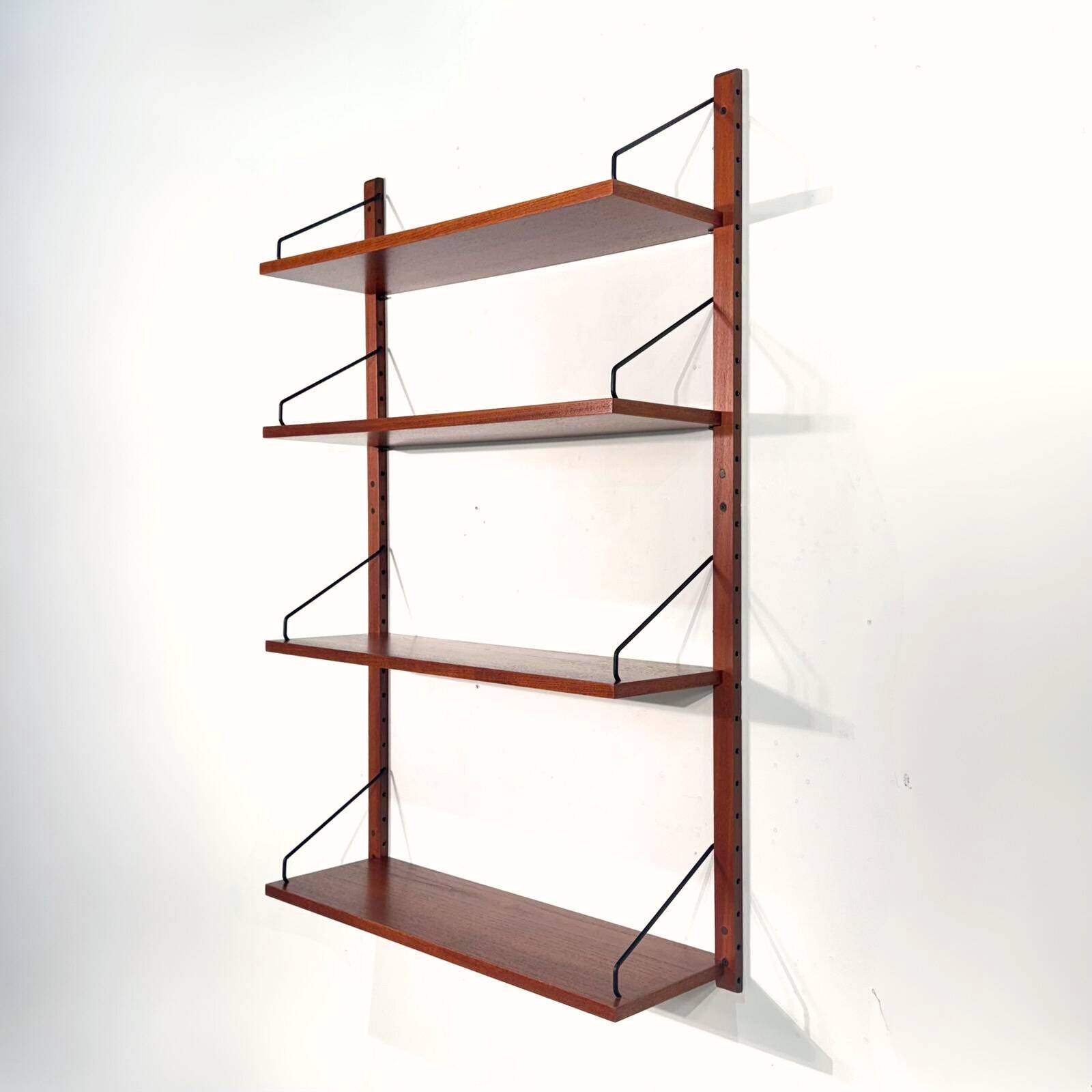 Poul Cadovius one bay teak Wall unit