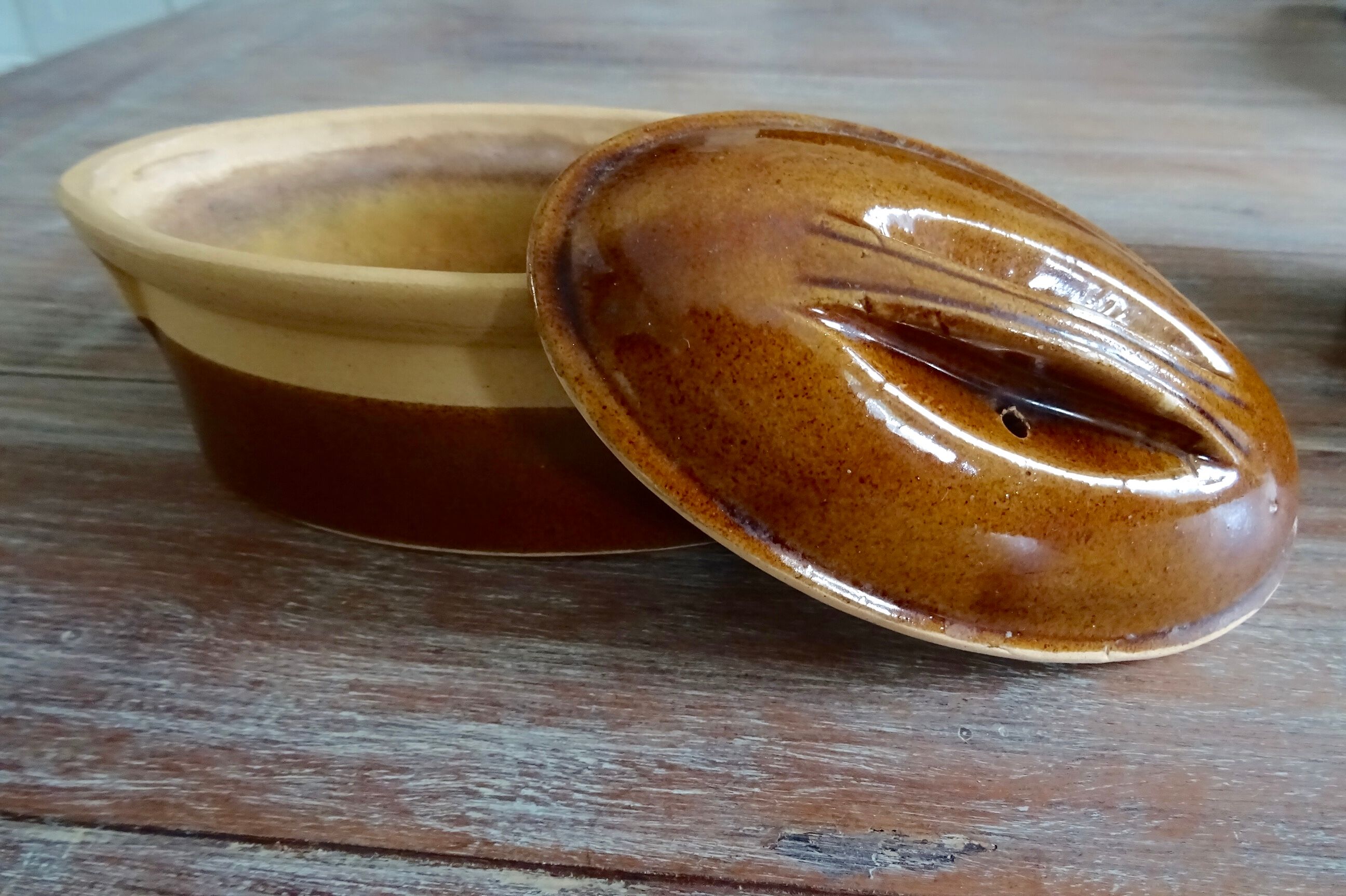 Terrine en terre cuite Selency