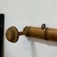 Large wooden coat rack