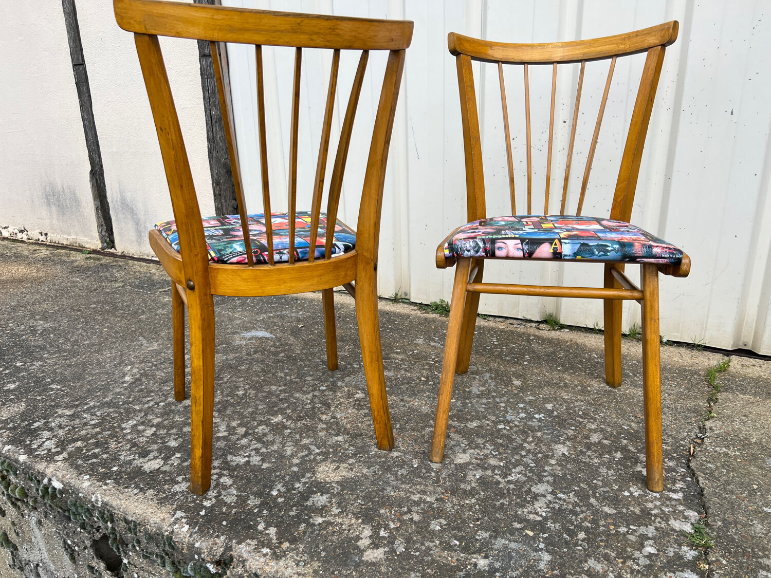 Pair of Scandinavian chairs