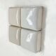 Set of 4 Cnosso Wall Lights by Angelo Mangiarotti for Artemide, 1960