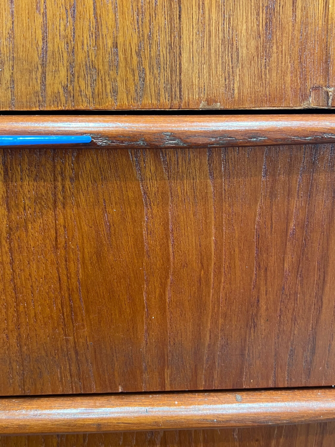 Scandinavian teak chest of drawers, Danish design from the 1950s/60s