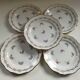 5 dessert plates L'Amandinoise