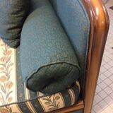 Wooden and fabric daybed