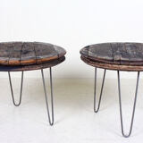 Industrial coffee table