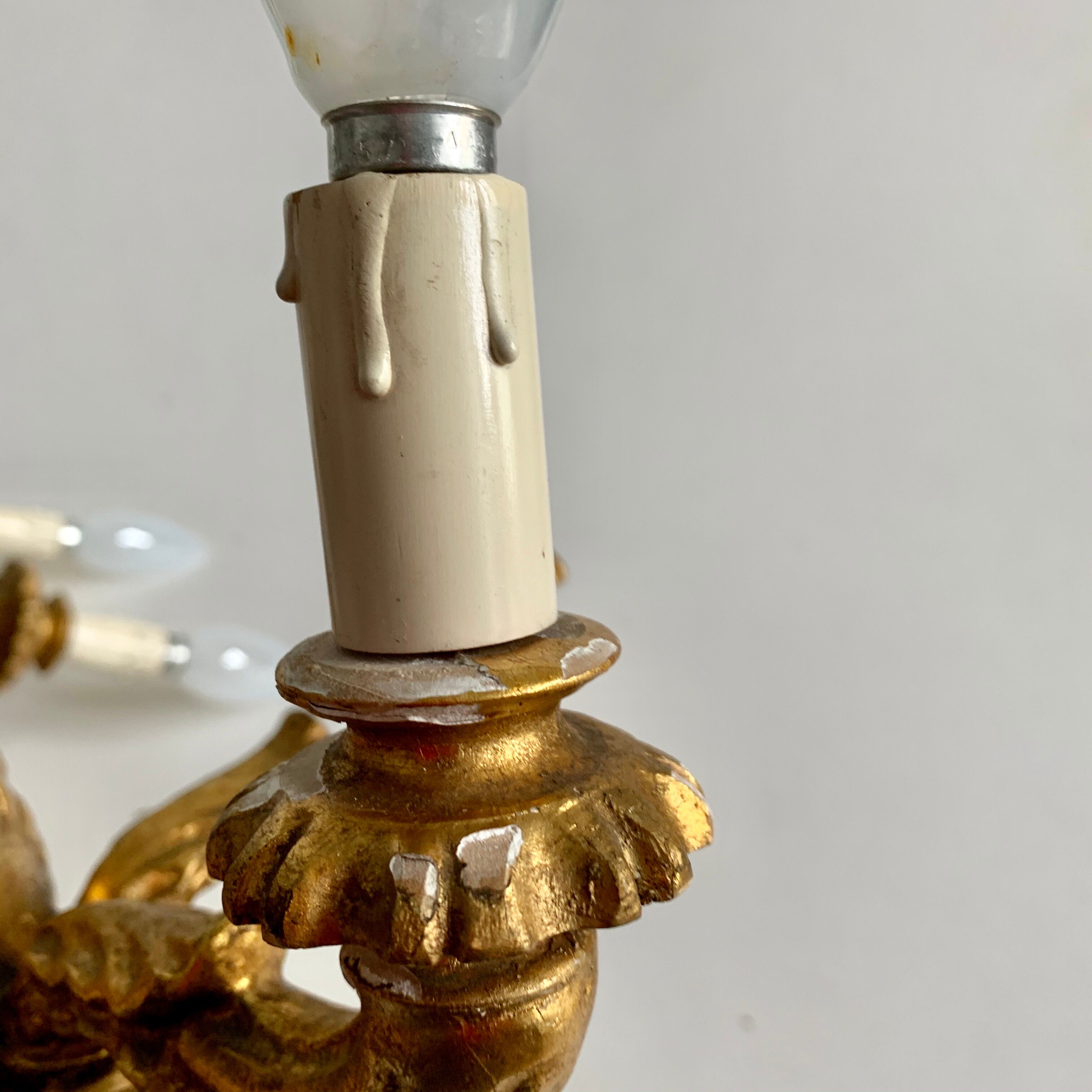 Pair of wall lamps, 1960s