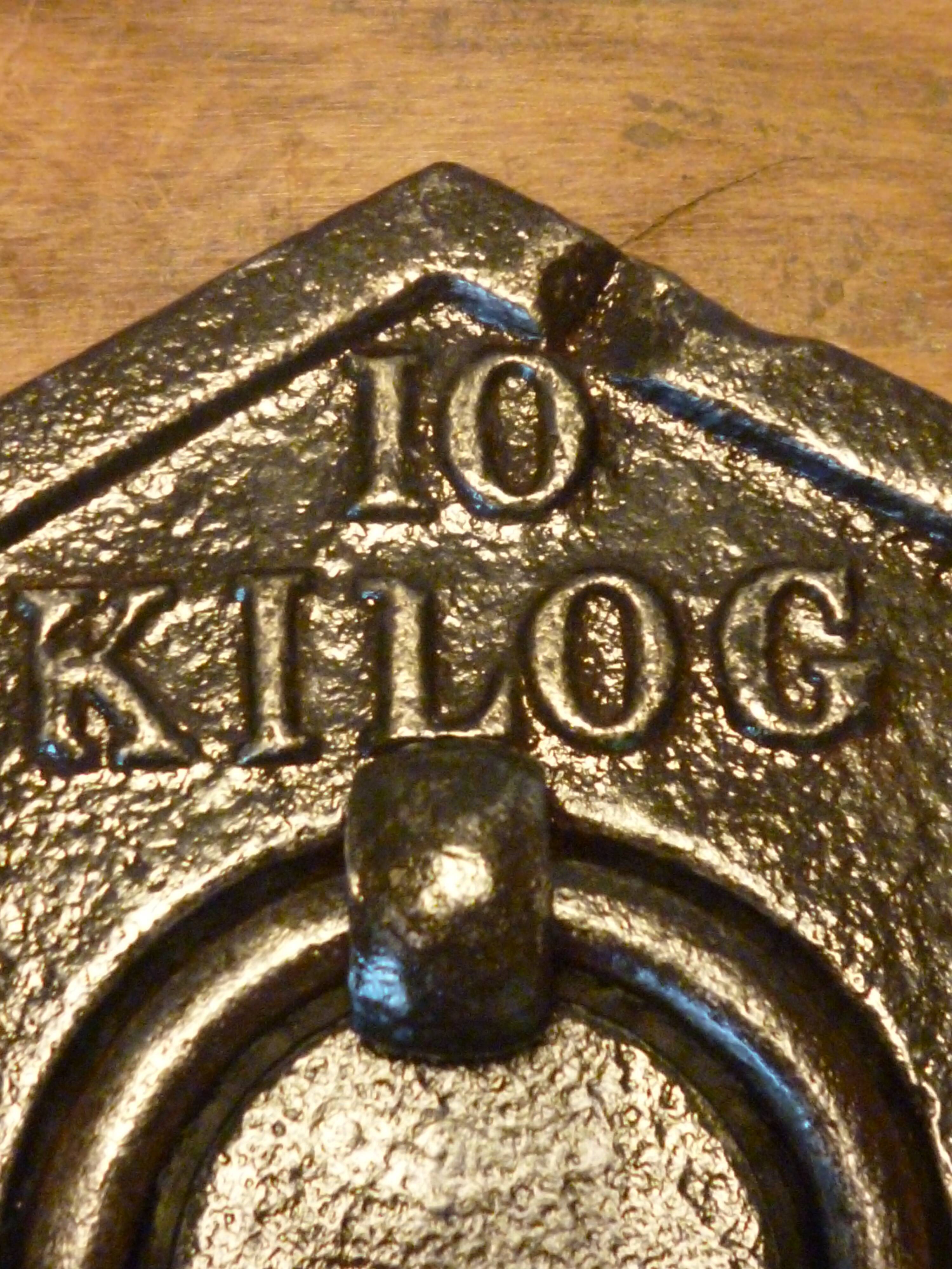 Hexagonal weight 10 kg