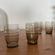 10 vintage shot glasses 70s