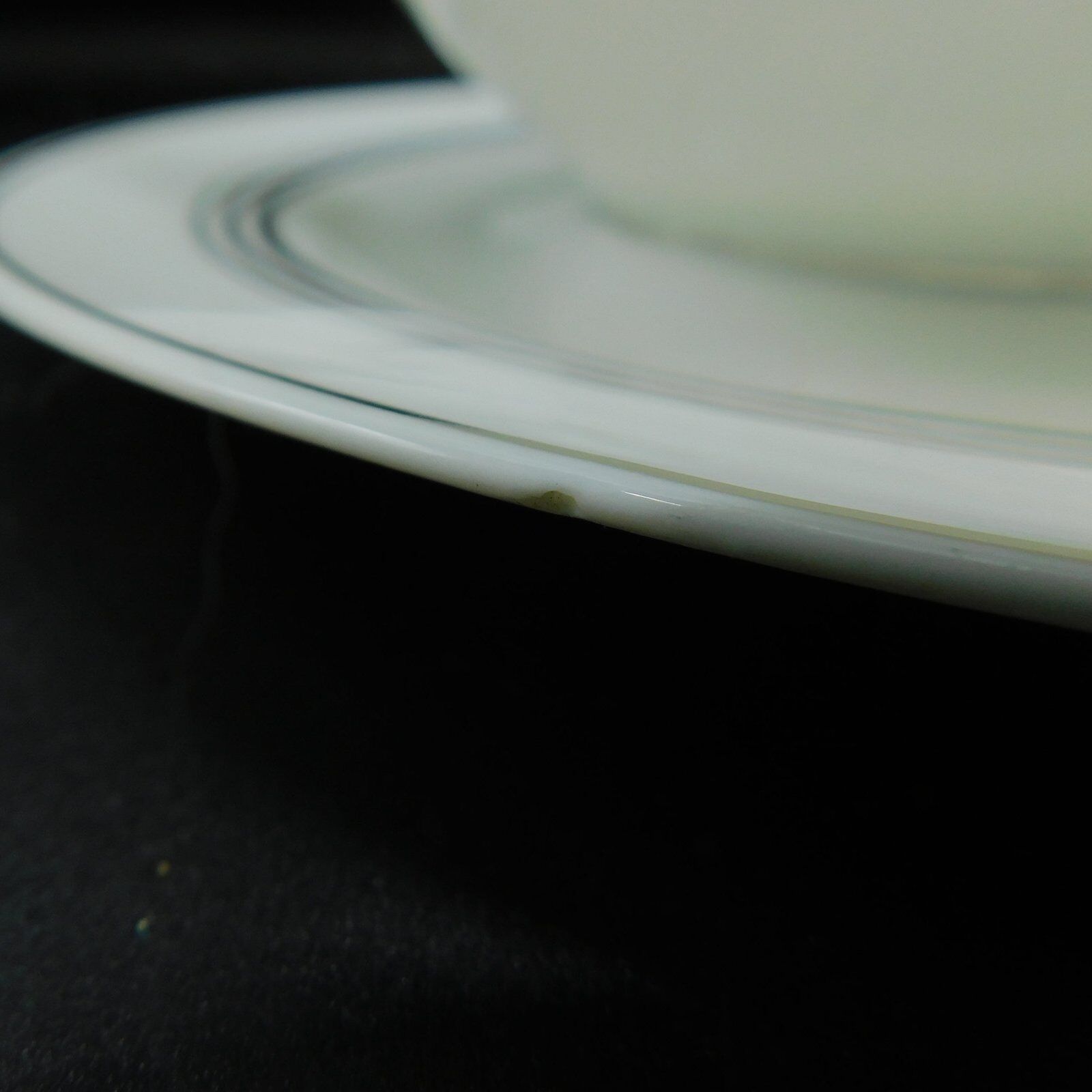 Saucière Charles Ahrenfeldt art deco - white and silver