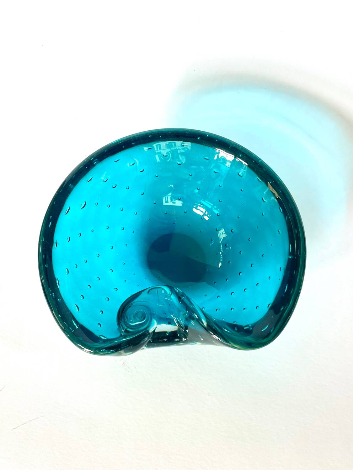 Sommerso ashtray, Barovier & Toso, Murano