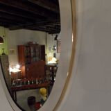 Vintage oval mirror