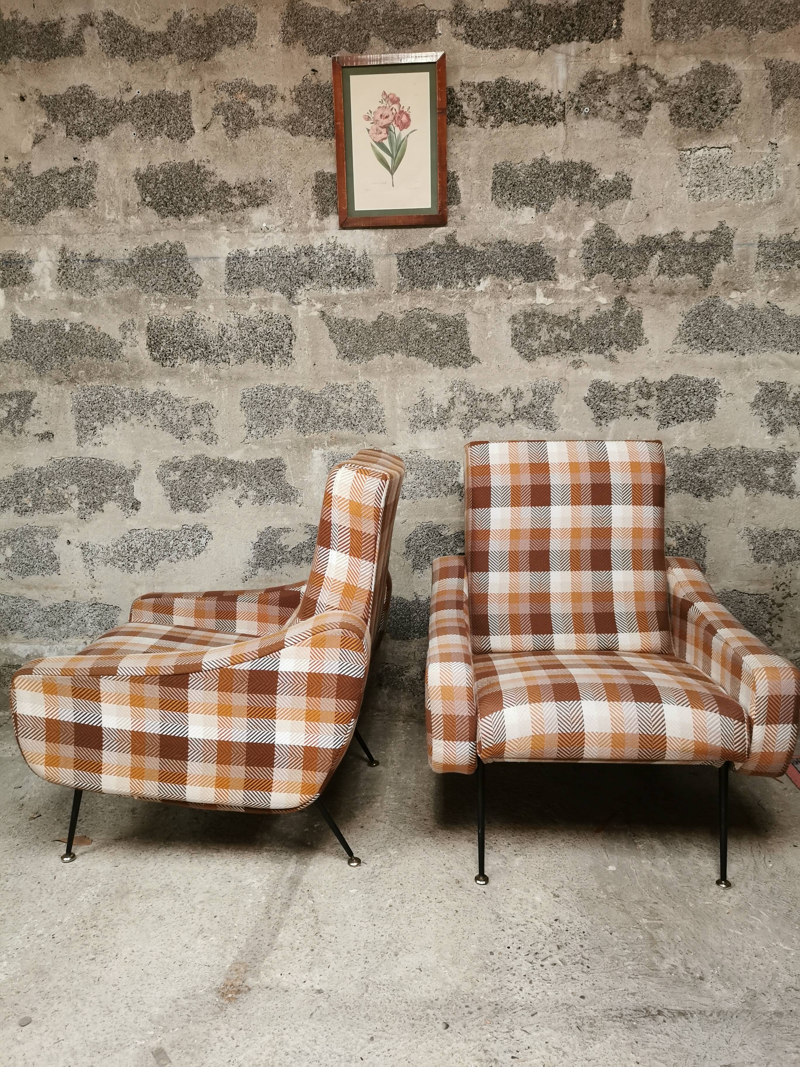 Pair of vintage armchairs