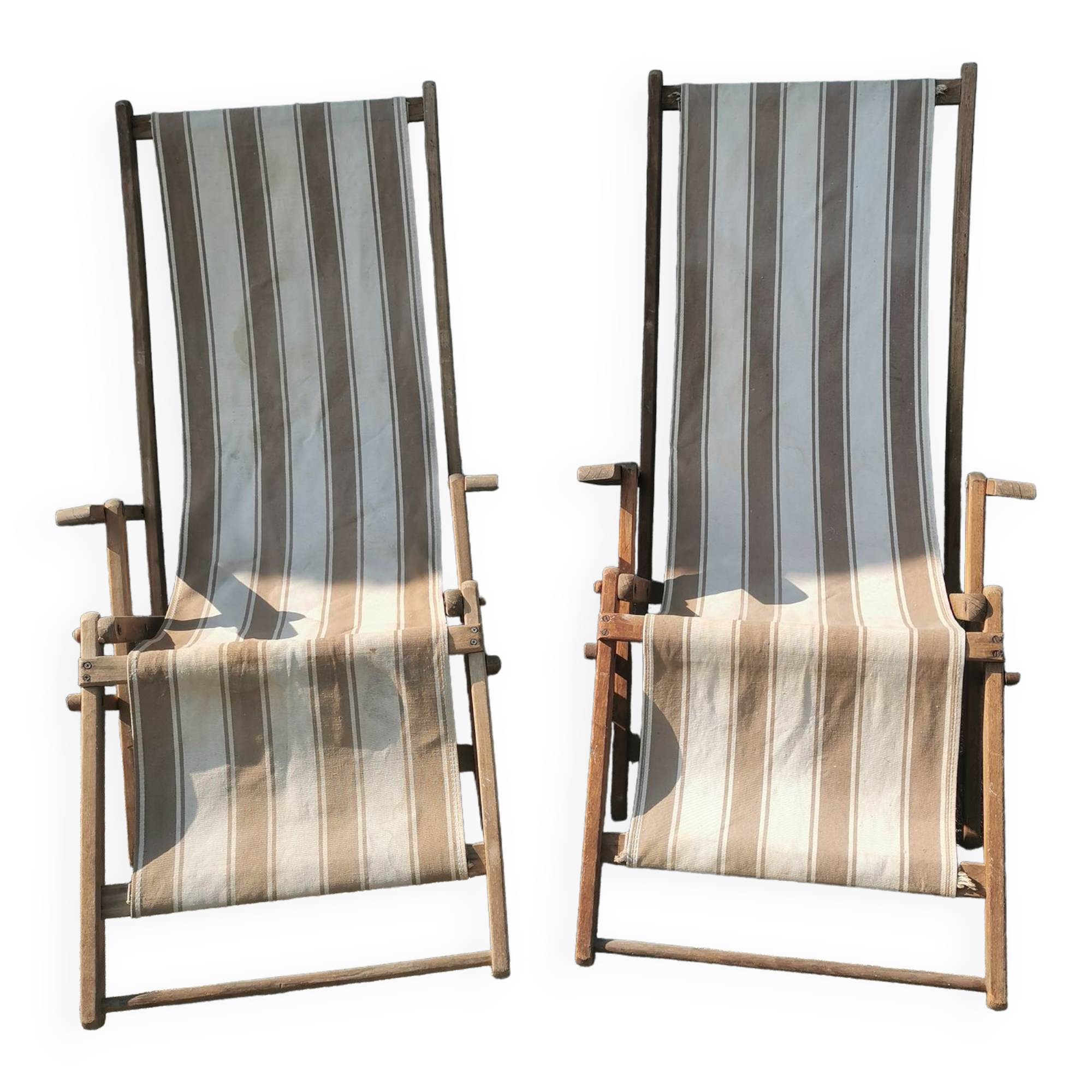 Paire de chiliennes vintage 60