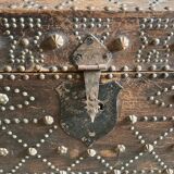 Studded leather chest