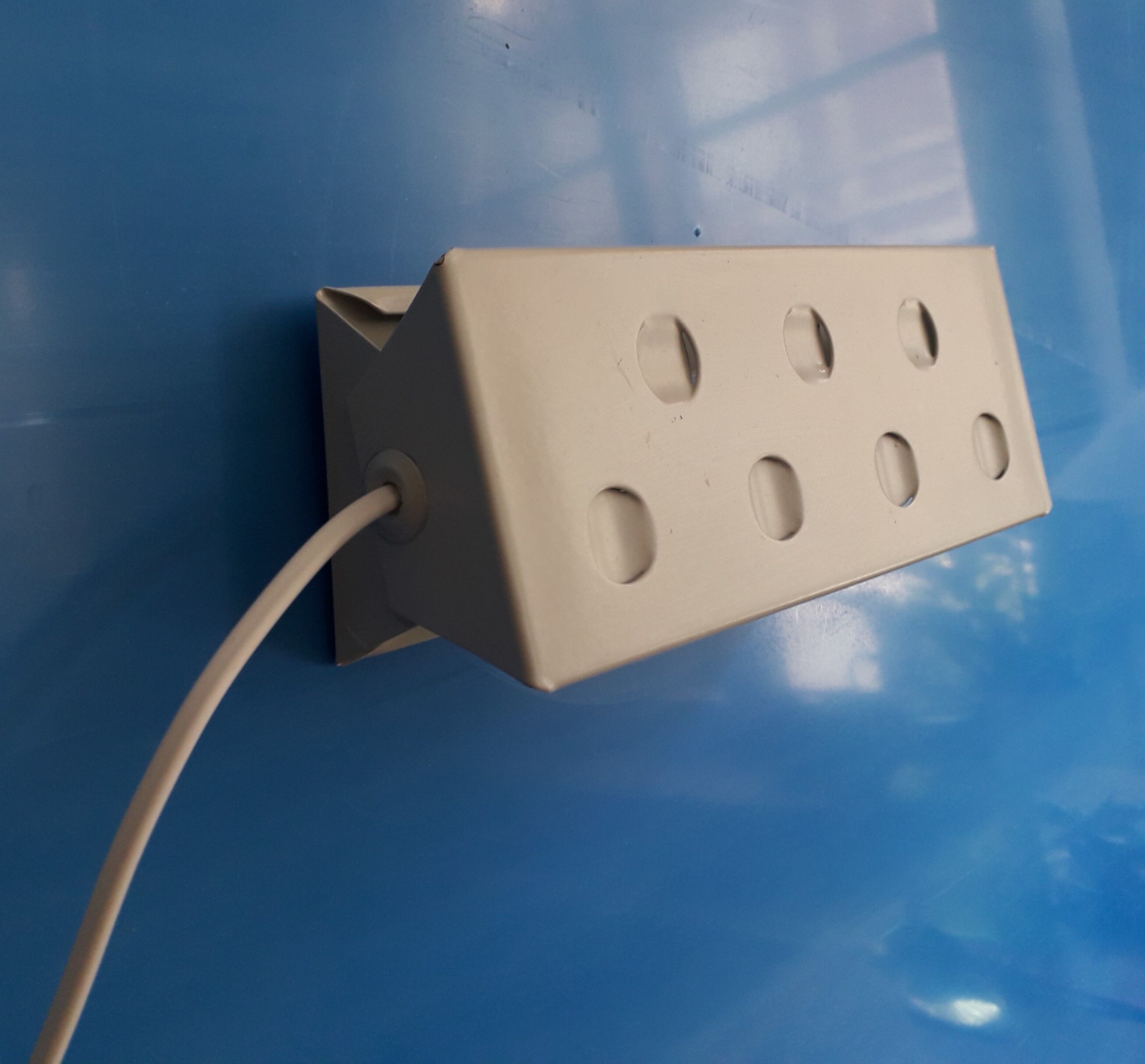 Vintage adjustable swivel shutter wall lamp