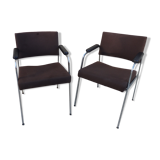 Pair of vintage conference chairs