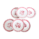 6 assiettes plates Badonviller