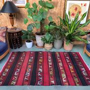 Medium Vintage Turkish Kilim Rug 178x107 cm Wool Kelim