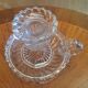 Baccarat crystal hand candle holder, Bambous Tors model
