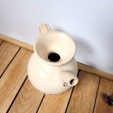 Ceramic pitcher decorated pottery