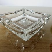 Grand cendrier de table en cristal, France, années 70