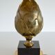 Vintage artichoke gold table lamp 1970
