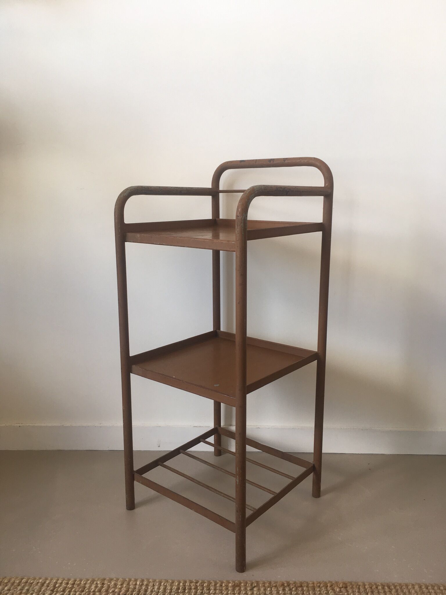 Old hospital nightstand