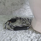 Art Deco-inspired white ceramic lamp