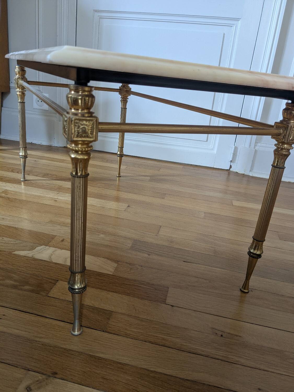 Marble coffee table