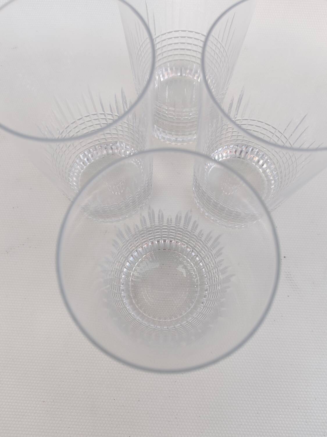 4 Baccarat crystal glasses, Nancy model.