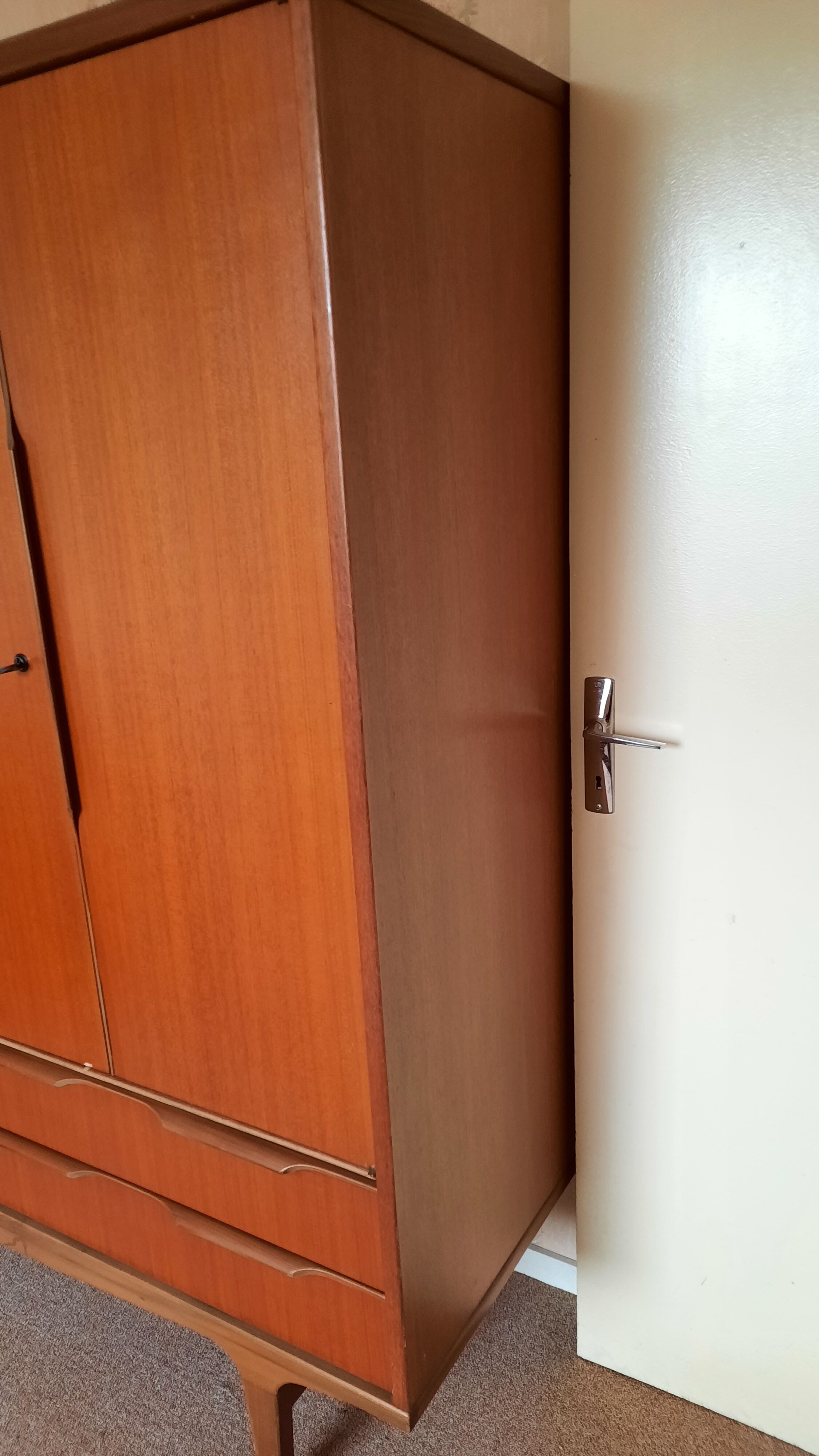 Scandinavian style wardrobe