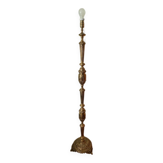 Pied de lampe en bronze style Louis XVI/ Empire