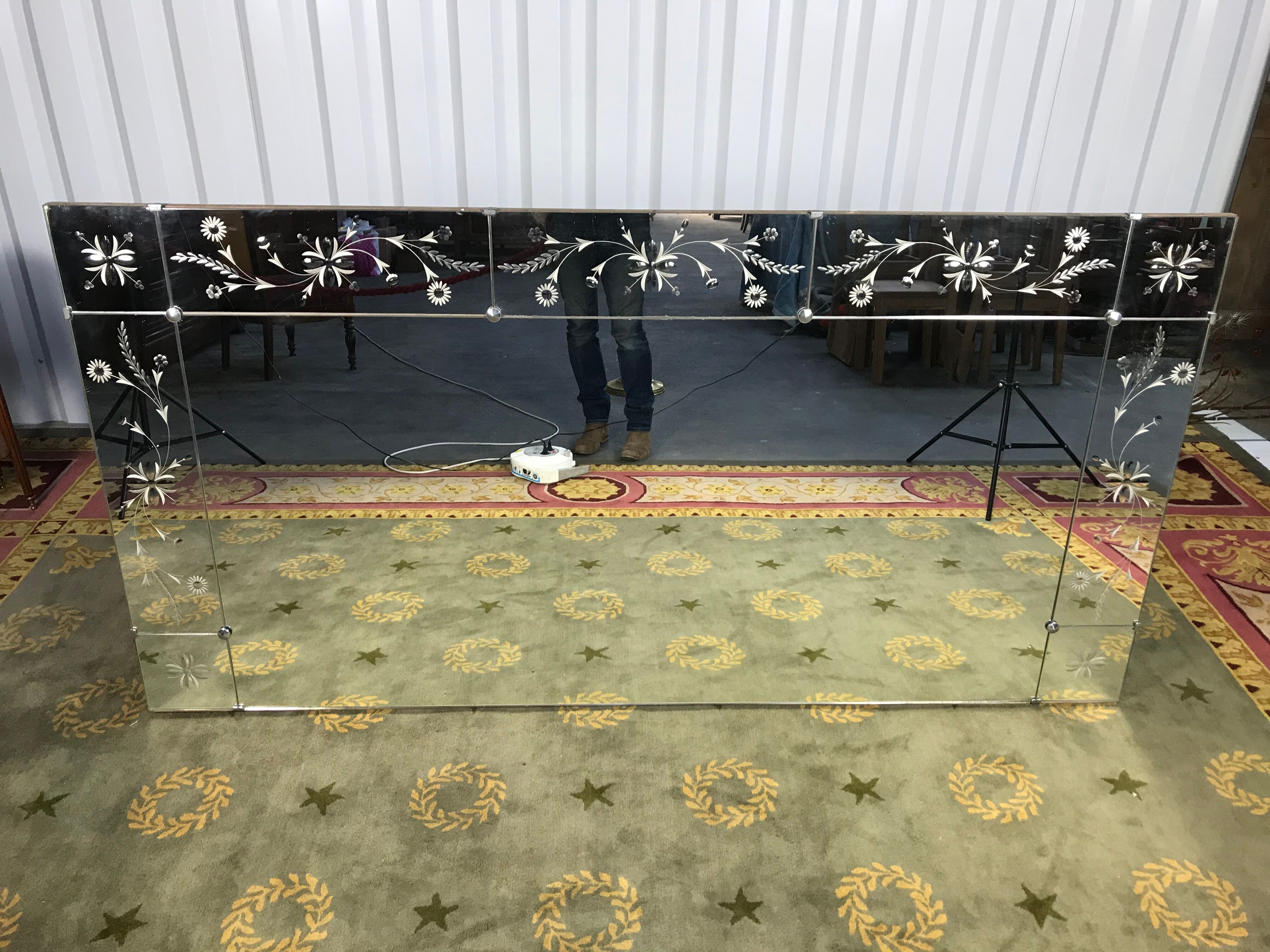 Brewery mirror period 1960/1970 - 100x200cm